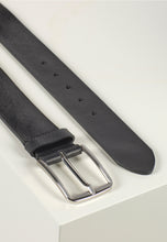 Load image into Gallery viewer, Leather Jeans Belt Asher Black - Howard London