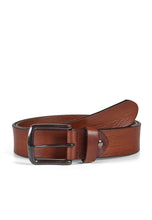 Load image into Gallery viewer, Howard Leather Belt Henric Brown - Howard London