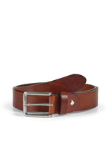 Load image into Gallery viewer, Leather Belt Roger Brown - Howard London