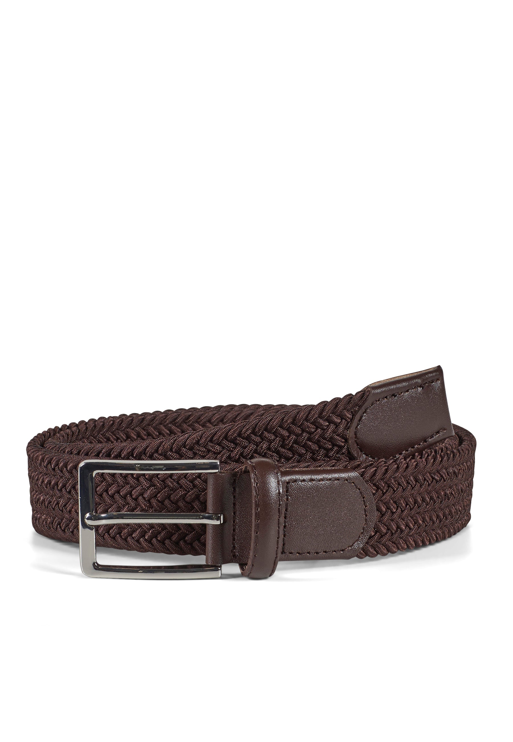 【ガッツ 88 】N.HOOLYWOOD BRAIDED BELT Medium Brown Braided Belt | Mizzen+Main