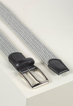 Load image into Gallery viewer, Braided Belt Marvin Light Grey