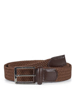 Load image into Gallery viewer, Braided Belt Marvin Mid Brown