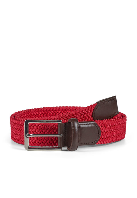 Braided Belt Marvin Red