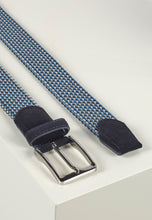 Load image into Gallery viewer, Braided Belt Marvin Blue Multicoloured