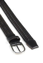 Load image into Gallery viewer, Howard Braided Stretch Belt Asher Black