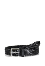 Load image into Gallery viewer, Braided Leather Belt Adwin Black