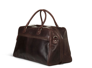 Weekend Bag Albert Dark Brown - Howard London
