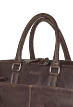 Load image into Gallery viewer, Laptop Business Bag Carter Dk Brown