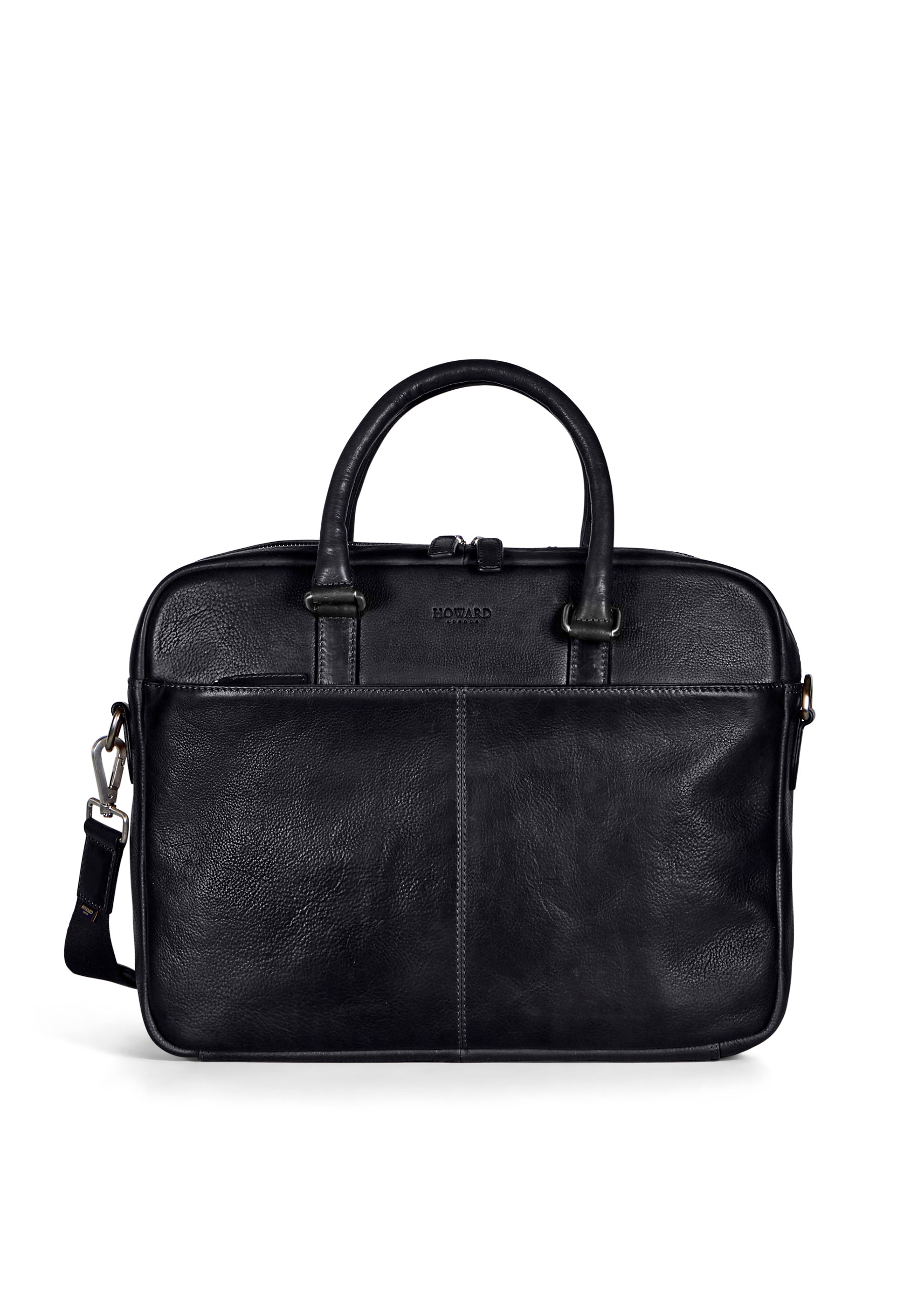 Laptop Bag Morris Black – Howard London