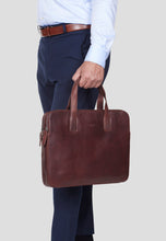 Load image into Gallery viewer, Laptop Bag Harrison Brown