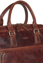 Load image into Gallery viewer, Laptop Bag Leopold Brown
