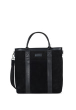 Load image into Gallery viewer, Brian Suede Tote Bag Black