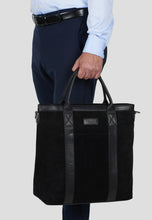 Load image into Gallery viewer, Brian Suede Tote Bag Black