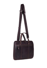 Load image into Gallery viewer, Laptop Bag Oscar Dark Brown