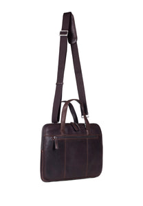 Laptop Bag Oscar Dark Brown