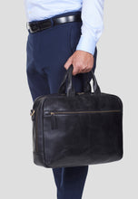 Load image into Gallery viewer, Laptop Bag Frank Black