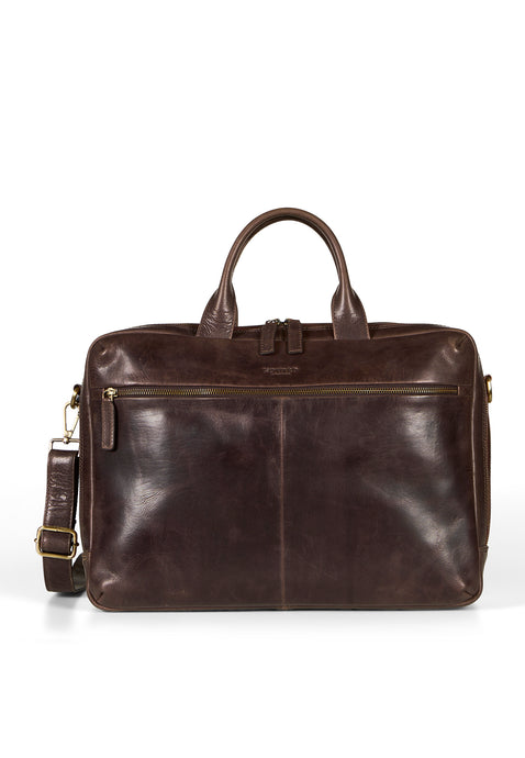 Laptop Bag Frank Dark Brown