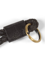 Load image into Gallery viewer, Braided Keyring Black