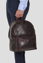 Load image into Gallery viewer, Backpack Ben Dark Brown