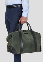 Load image into Gallery viewer, Weekend Bag Steven Suede Green