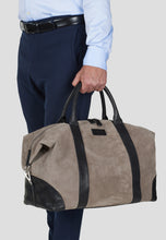 Load image into Gallery viewer, Weekend Bag Steven Suede Grey