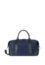 Load image into Gallery viewer, Weekend Bag Steven Suede Navy