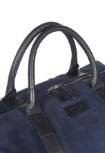 Load image into Gallery viewer, Weekend Bag Steven Suede Navy