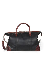 Load image into Gallery viewer, Weekend Bag Cooper Black / Brown