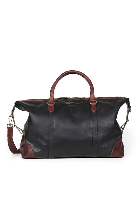Weekend Bag Cooper Black / Brown
