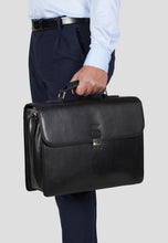 Load image into Gallery viewer, Briefcase Bag Eric Black