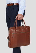 Load image into Gallery viewer, Laptop Bag Conrad Brown