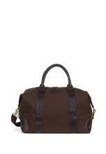 Load image into Gallery viewer, Weekend Bag Steven Canvas Dark Brown