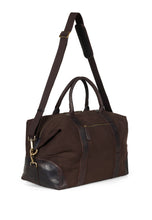 Load image into Gallery viewer, Weekend Bag Steven Canvas Dark Brown