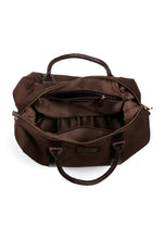 Load image into Gallery viewer, Weekend Bag Steven Canvas Dark Brown