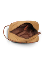 Load image into Gallery viewer, Washbag Canvas Beige