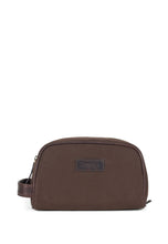 Load image into Gallery viewer, Washbag Canvas Dark Brown