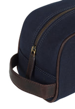 Load image into Gallery viewer, Washbag Canvas Navy
