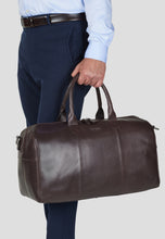 Load image into Gallery viewer, Weekend Bag Kieran Dark Brown