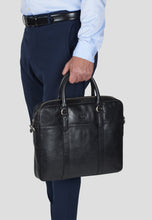 Load image into Gallery viewer, Laptop Bag Kieran Black
