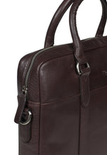 Load image into Gallery viewer, Laptop Bag Kieran Dark Brown