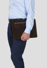 Load image into Gallery viewer, Laptop Sleeve Suede Kieran Chocolate