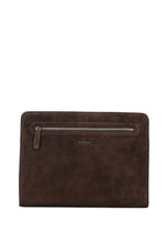 Load image into Gallery viewer, Laptop Sleeve Suede Kieran Dark Brown