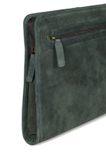 Load image into Gallery viewer, Laptop Sleeve Suede Kieran Green