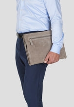 Load image into Gallery viewer, Laptop Sleeve Suede Kieran Grey