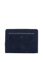 Load image into Gallery viewer, Laptop Sleeve Suede Kieran Navy