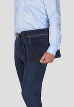 Load image into Gallery viewer, Laptop Sleeve Suede Kieran Navy