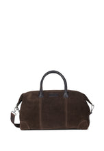 Load image into Gallery viewer, Weekend Bag Milo Suede Chocolate Brown