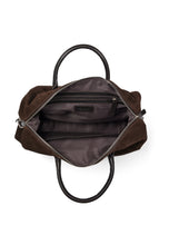 Load image into Gallery viewer, Weekend Bag Milo Suede Chocolate Brown