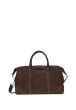 Load image into Gallery viewer, Weekend Bag Milo Suede Dark Brown