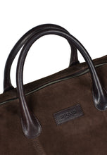 Load image into Gallery viewer, Weekend Bag Milo Suede Dark Brown